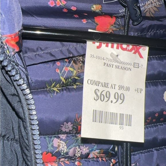 Bernardo Women’s Navy Winter Puffer Jacket Small - Picture 8 of 13